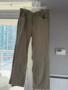 H&M Chino-Style Pants in Olive